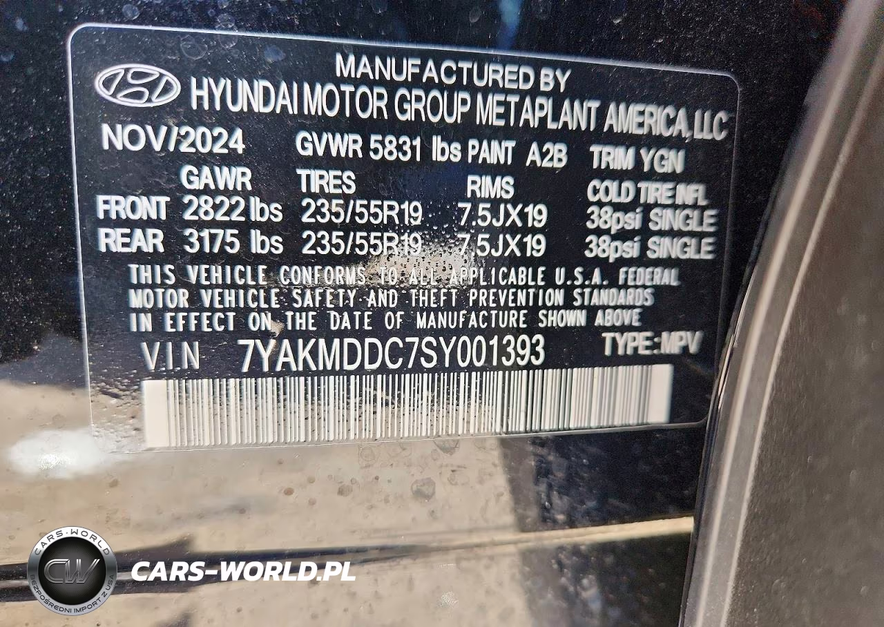 2025 Hyundai Ioniq 5 Se VIN:7YAKMDDC7SY001393 - 14