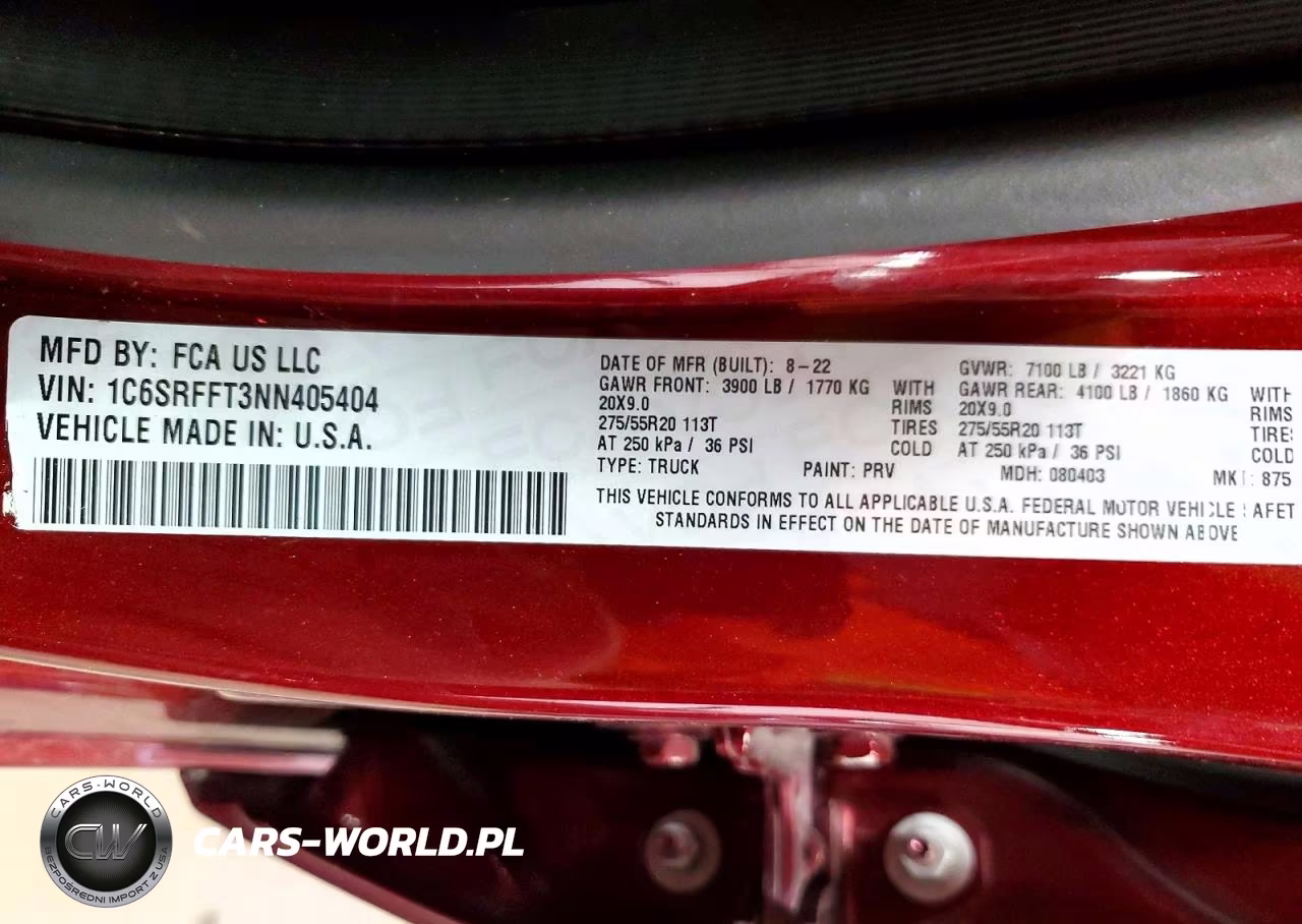 2022 Ram 1500 Big Horn VIN:1C6SRFFT3NN405404 - 13