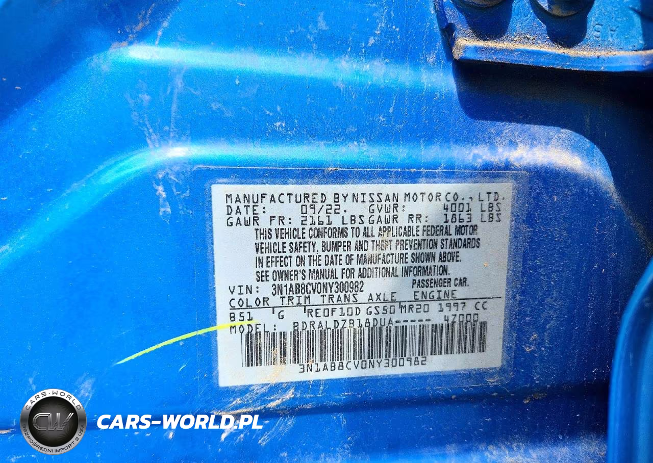 2022 Nissan Sentra Sv VIN:3N1AB8CV0NY300982 - 13