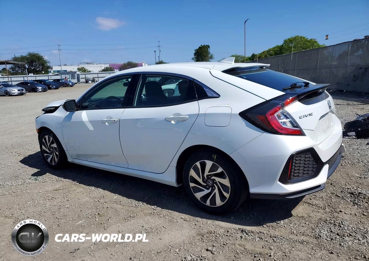2017 Honda Civic Lx VIN:SHHFK7H27HU428677 - 2