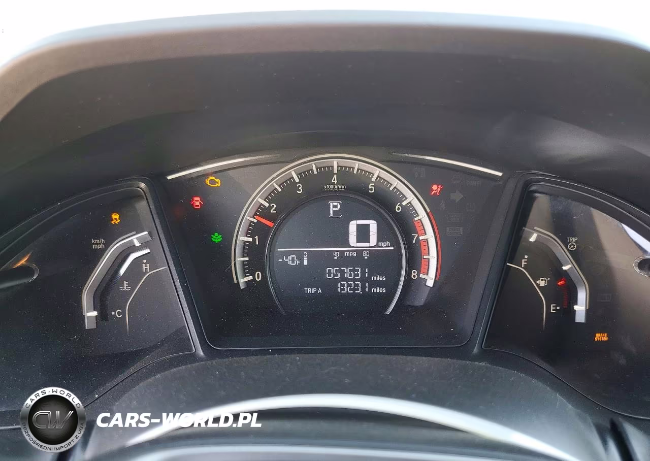 2017 Honda Civic Lx VIN:SHHFK7H27HU428677 - 9