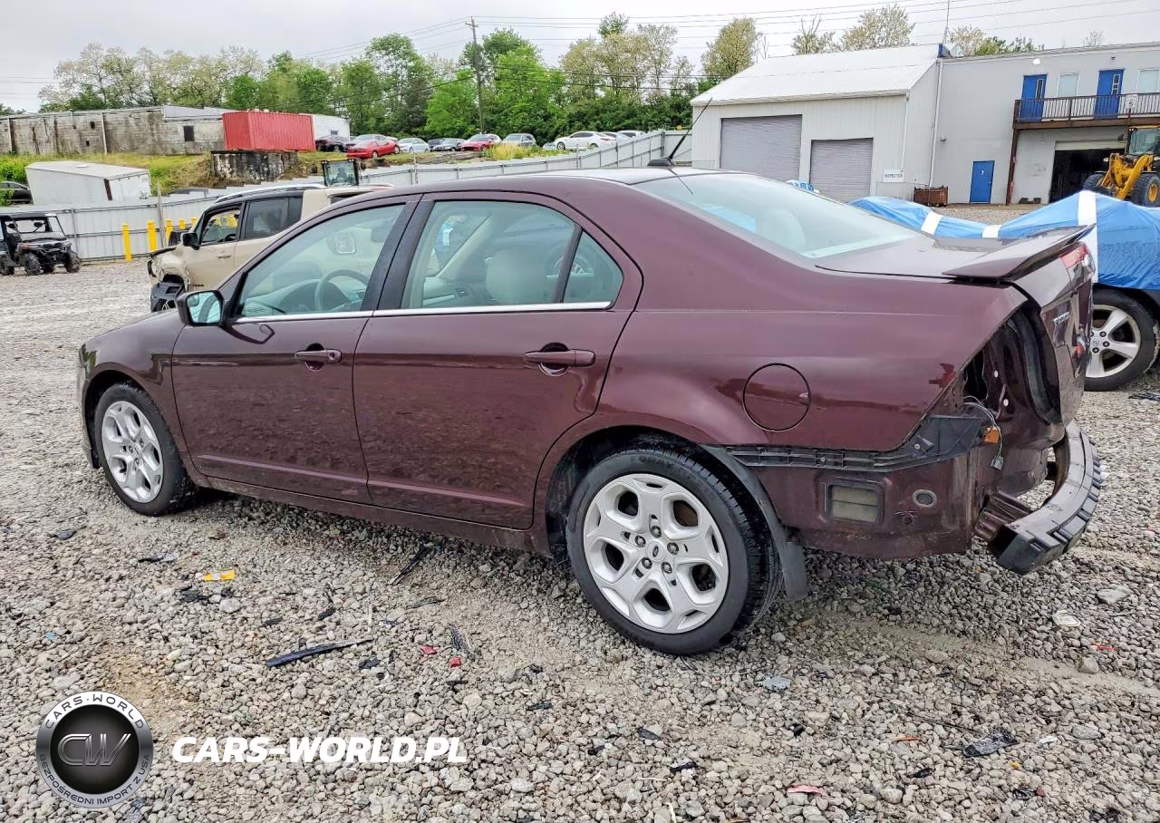 2011 Ford Fusion Se VIN:3FAHP0HA9BR132968 - 2