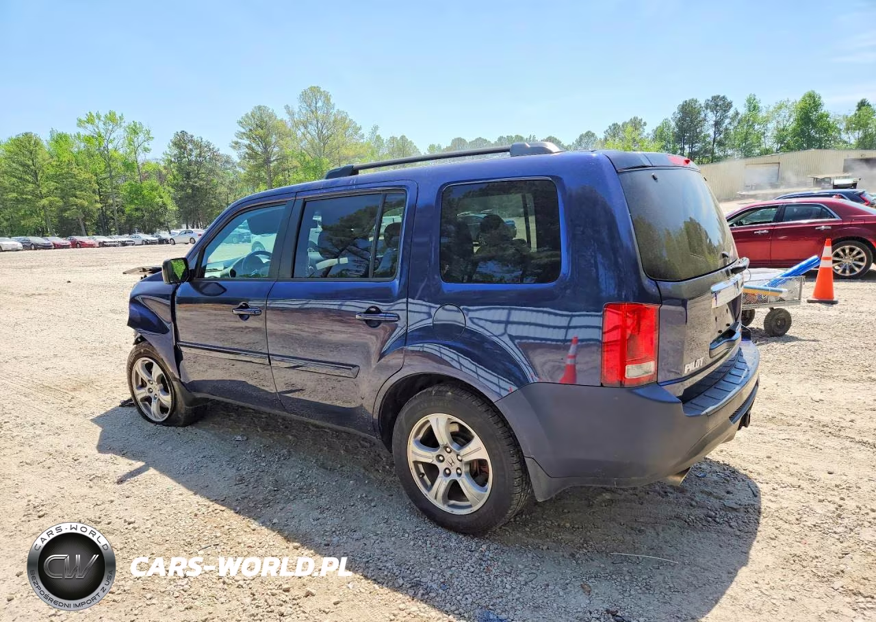 2013 Honda Pilot Exl VIN:5FNYF4H51DB005837 - 2