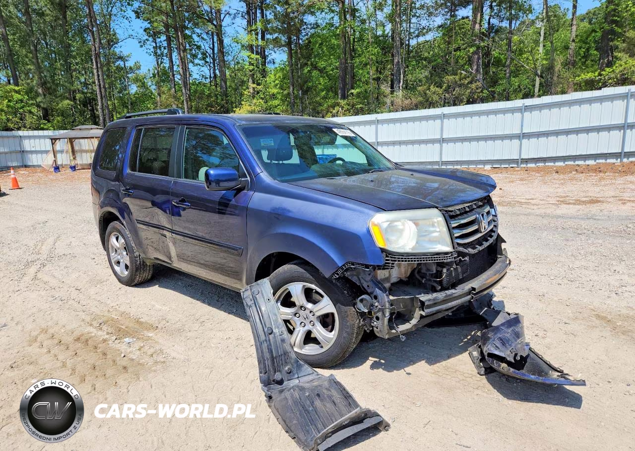 2013 Honda Pilot Exl VIN:5FNYF4H51DB005837 - 4