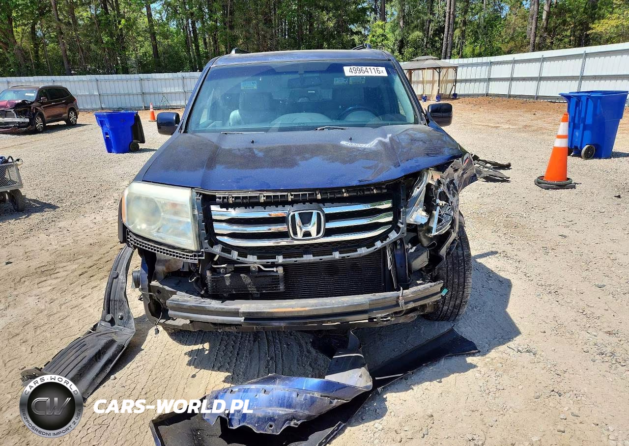 2013 Honda Pilot Exl VIN:5FNYF4H51DB005837 - 5