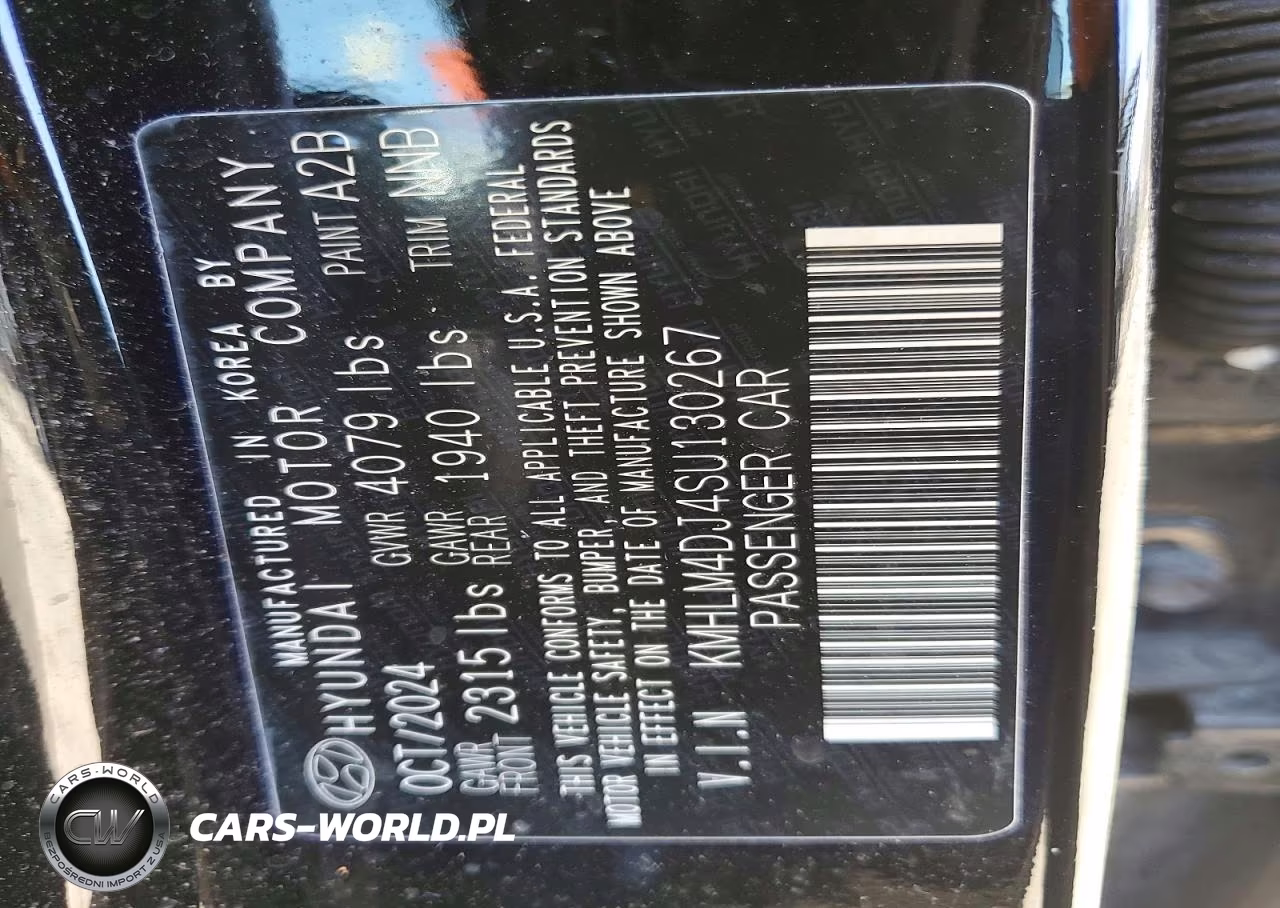 2025 Hyundai Elantra Hybrid Sel Sport VIN:KMHLM4DJ4SU130267 - 12