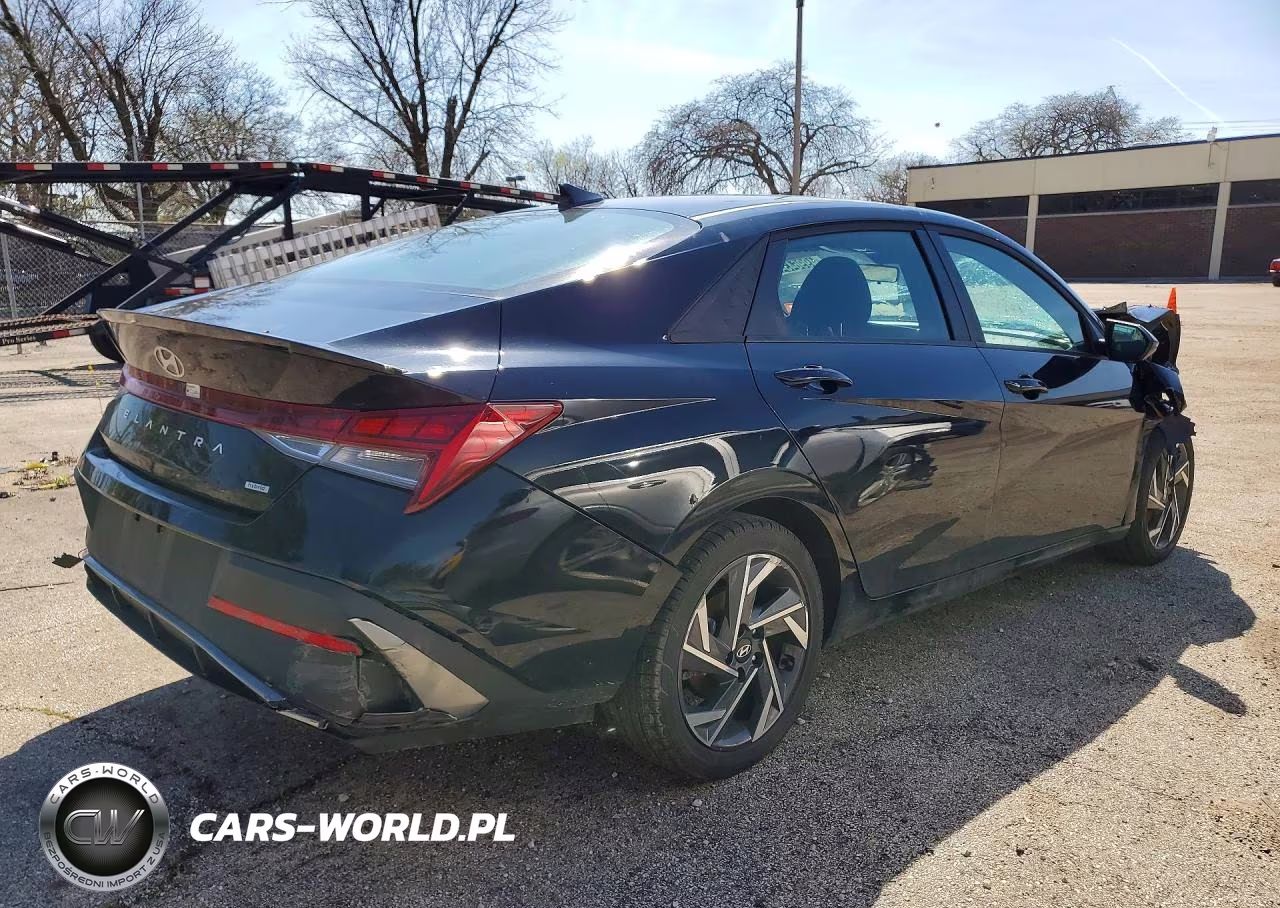2025 Hyundai Elantra Hybrid Sel Sport VIN:KMHLM4DJ4SU130267 - 3