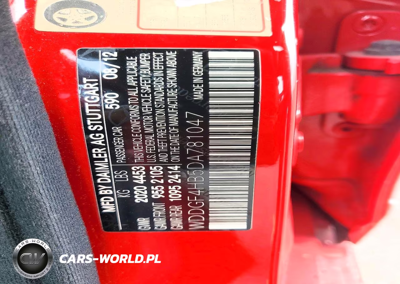 2013 Mercedes-Benz C250 VIN:WDDGF4HB5DA781047 - 12