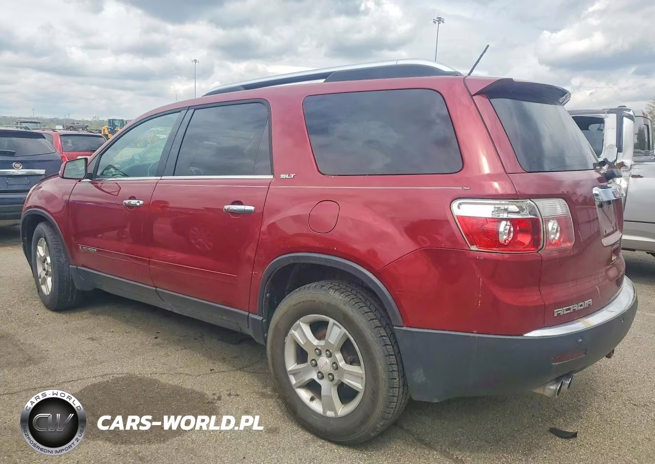 2008 GMC Acadia Slt-1 VIN:1GKER23798J208114 - 2