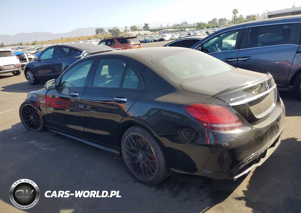 2021 Mercedes-Benz C 63 Amg-S VIN:W1KWF8HBXMR609102 - 2