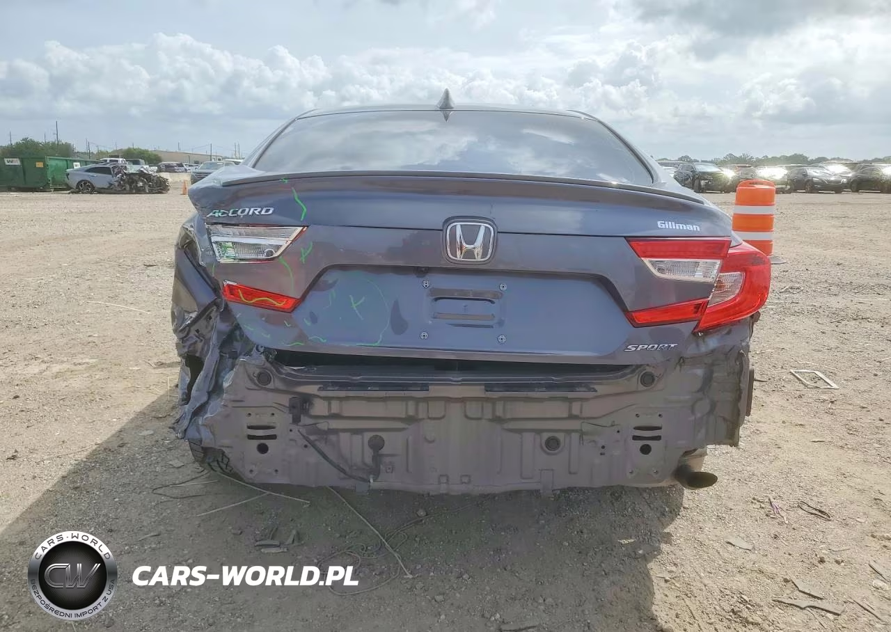 2018 Honda Accord Sport VIN:1HGCV1F30JA249496 - 6
