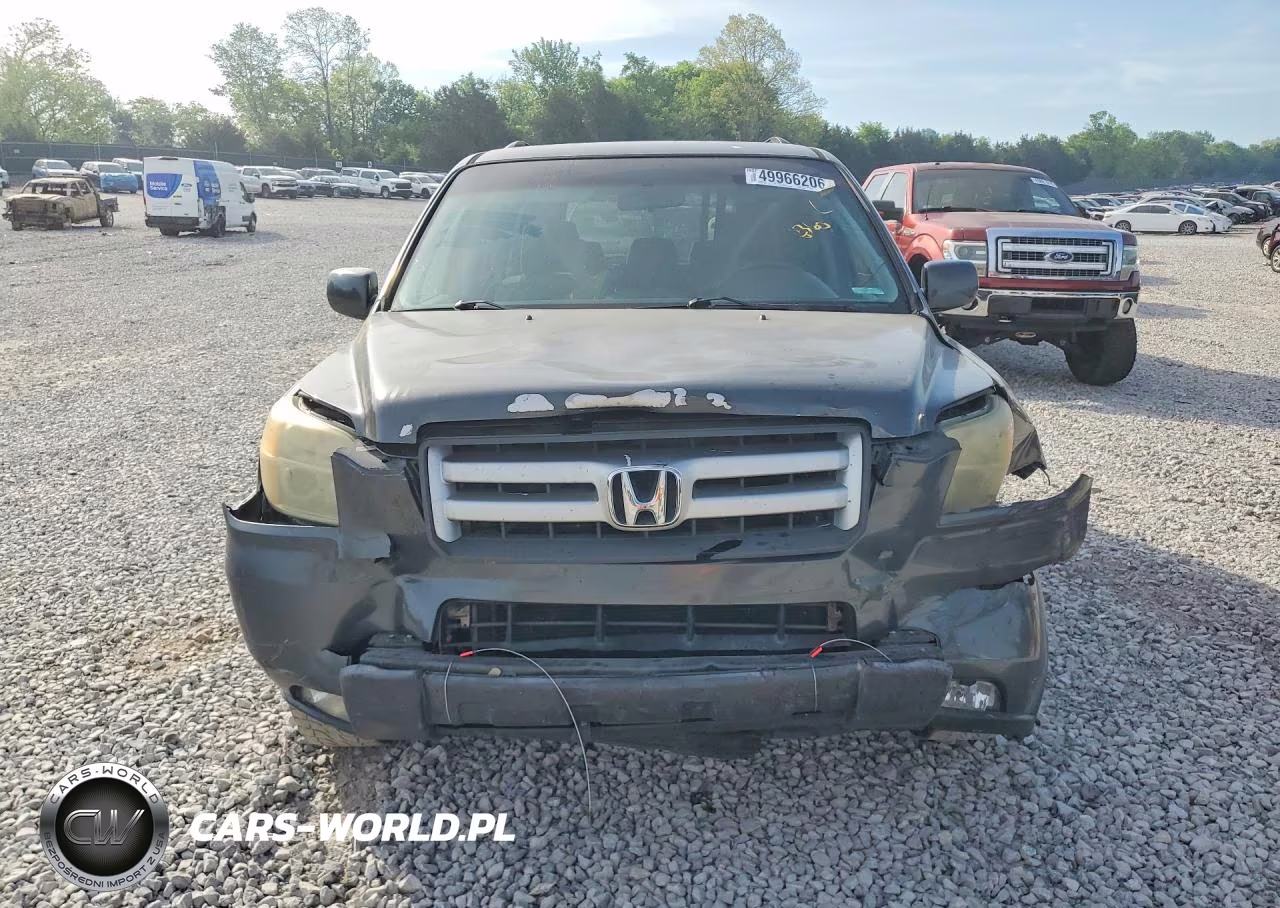 2006 Honda Pilot Ex VIN:5FNYF28426B036481 - 5