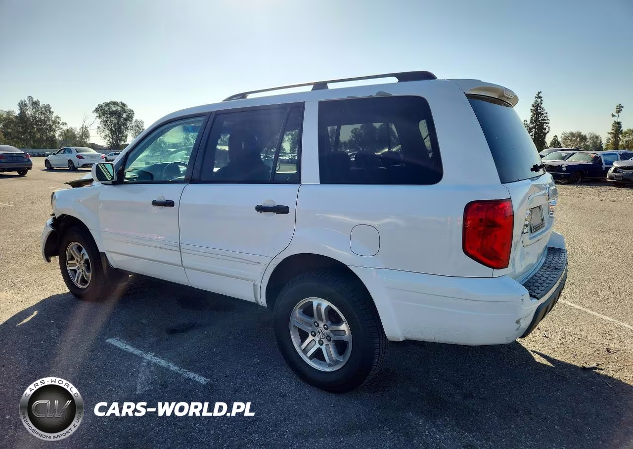 2003 Honda Pilot Ex VIN:2HKYF18403H591582 - 2