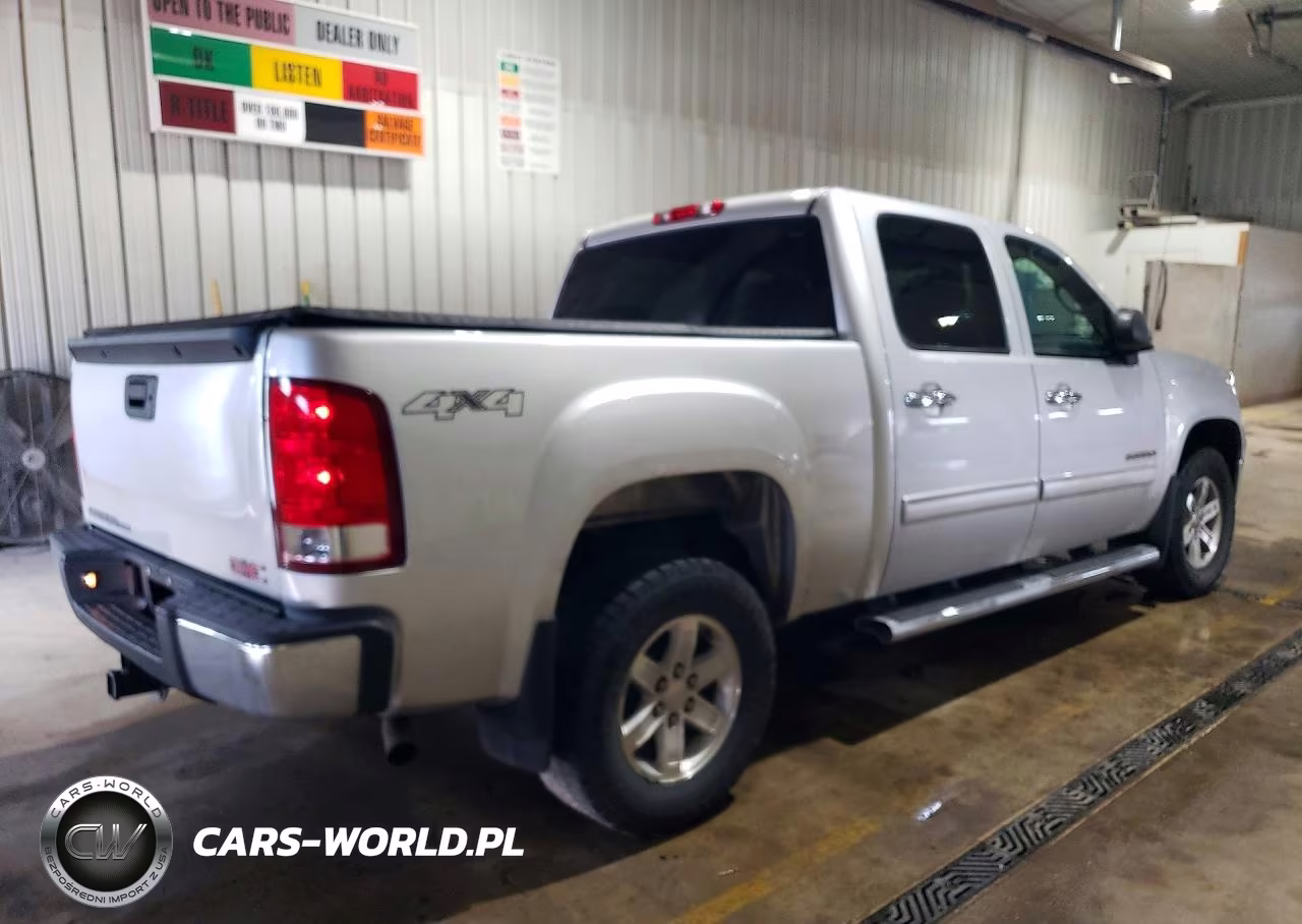 2013 GMC Sierra K1500 Sle VIN:3GTP2VE78DG147504 - 3