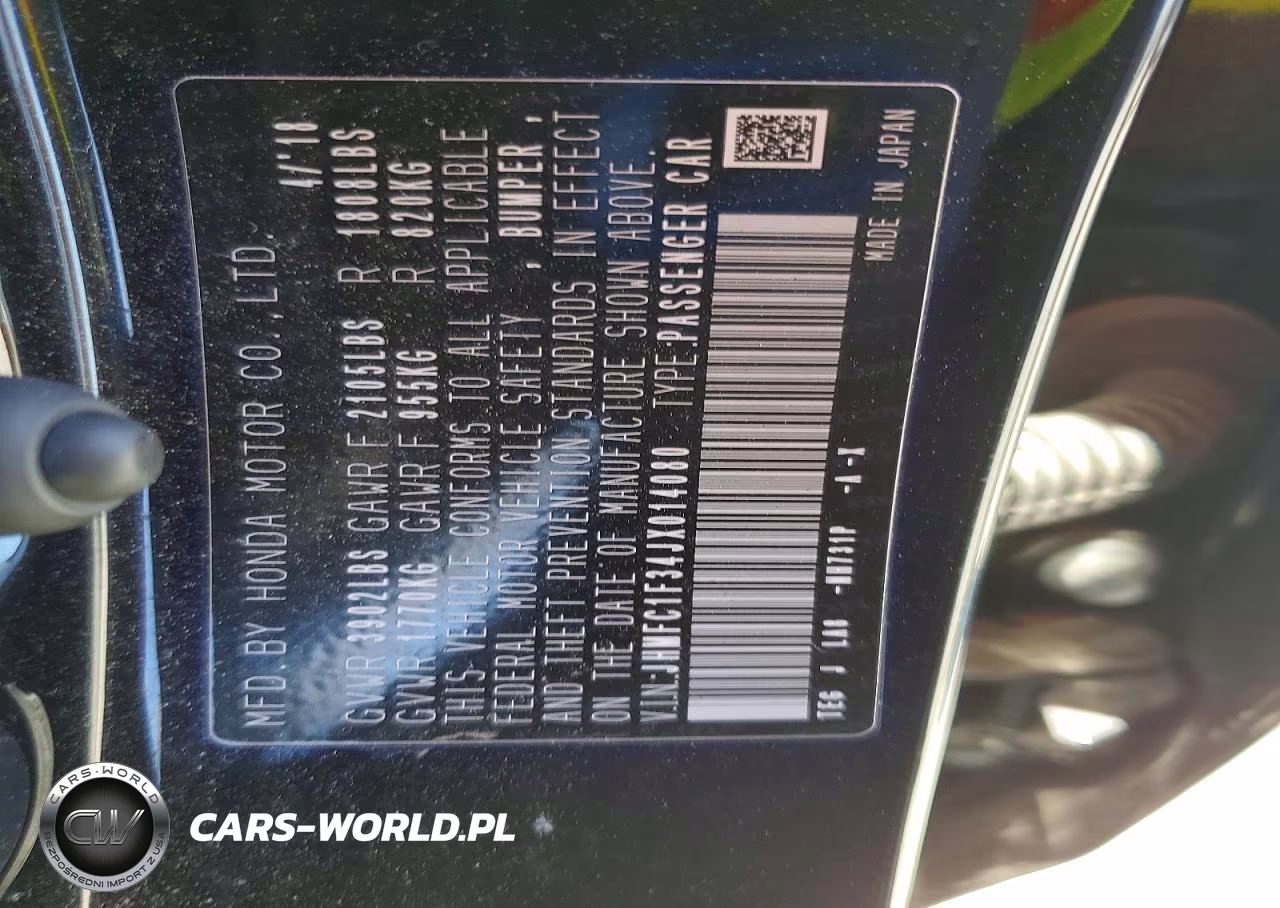 2018 Honda Civic Ex VIN:JHMFC1F34JX014080 - 13