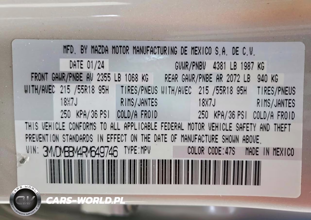 2024 Mazda Cx-30 Select VIN:3MVDMBBM4RM649746 - 13
