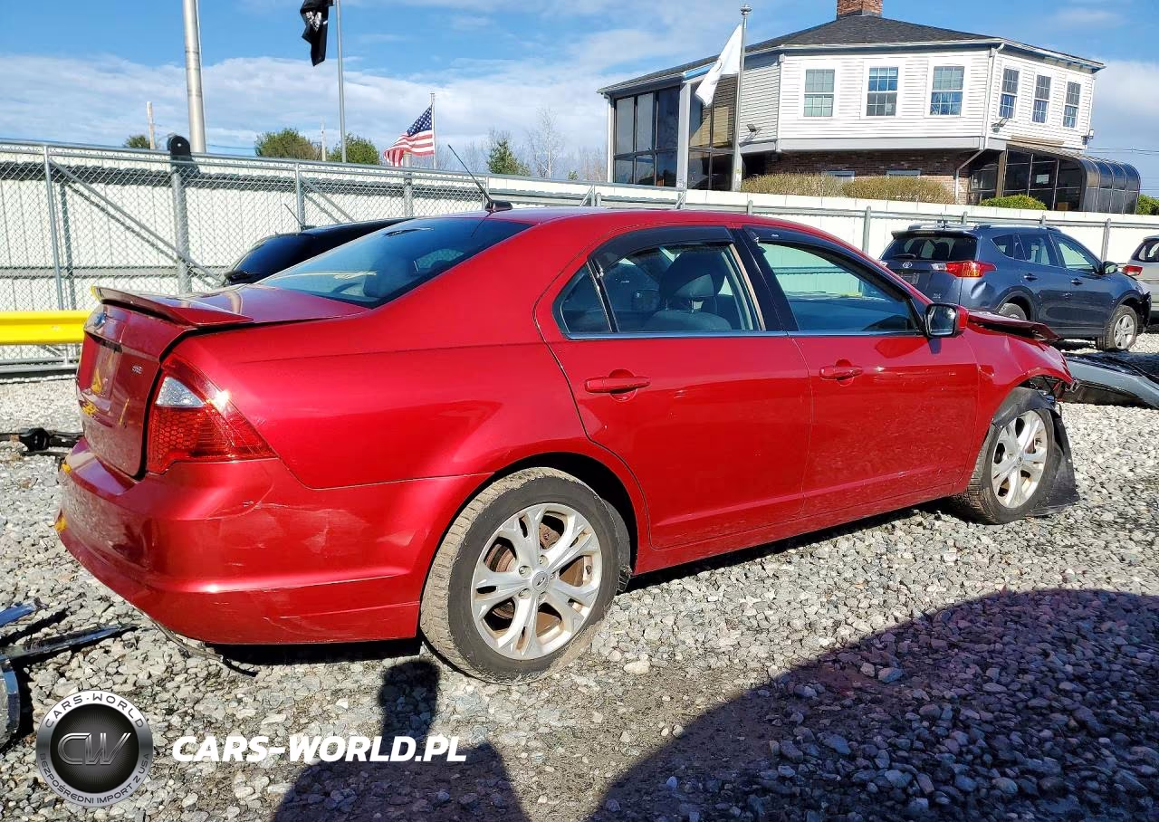 2012 Ford Fusion Se VIN:3FAHP0HA6CR167078 - 3