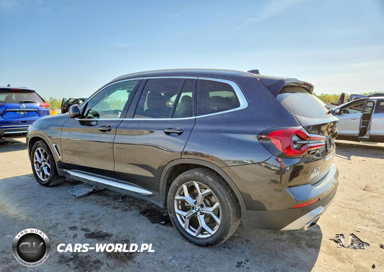 2022 BMW X3 Sdrive30I VIN:5UX43DP03N9L74996 - 2