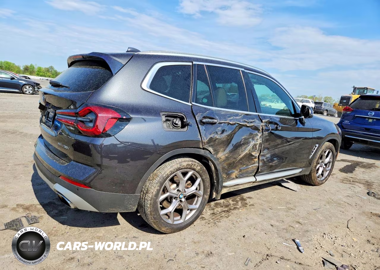2022 BMW X3 Sdrive30I VIN:5UX43DP03N9L74996 - 3