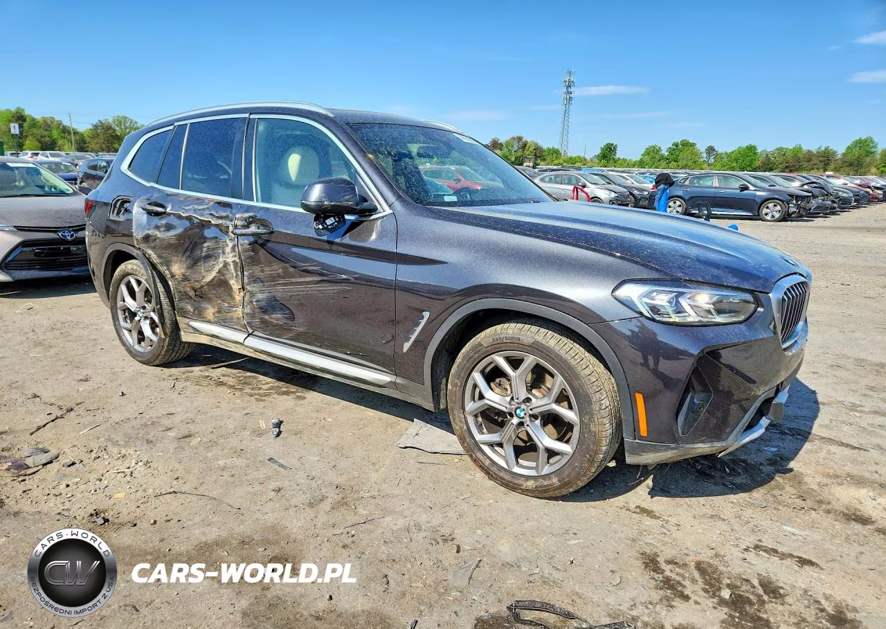2022 BMW X3 Sdrive30I VIN:5UX43DP03N9L74996 - 4