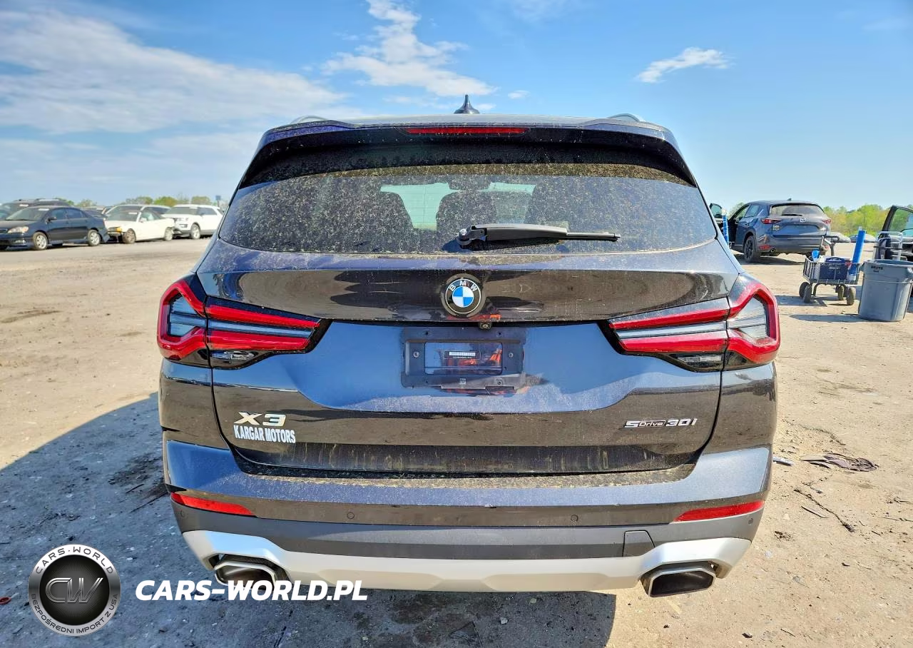 2022 BMW X3 Sdrive30I VIN:5UX43DP03N9L74996 - 6