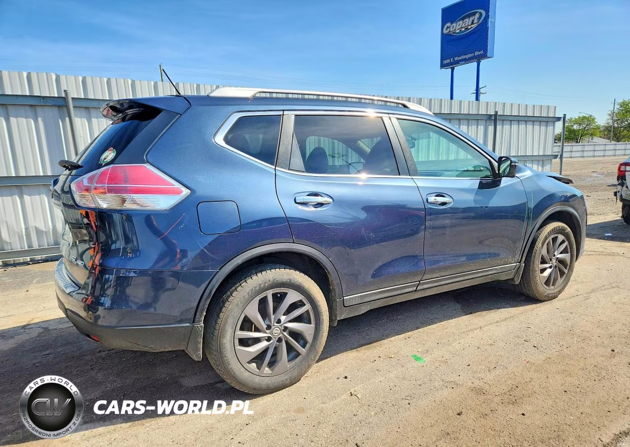 2016 Nissan Rogue Sl VIN:5N1AT2MV1GC807032 - 3