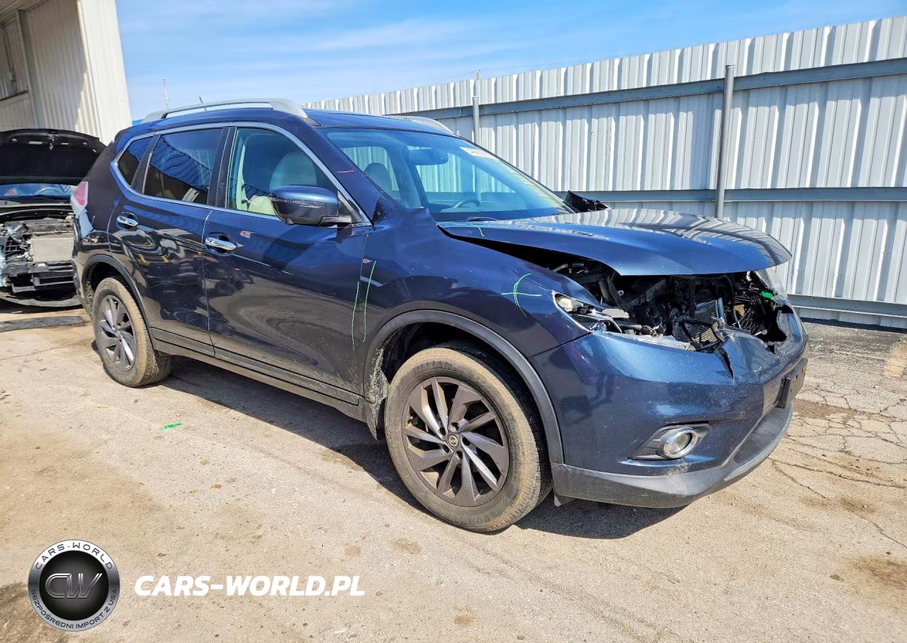 2016 Nissan Rogue Sl VIN:5N1AT2MV1GC807032 - 4