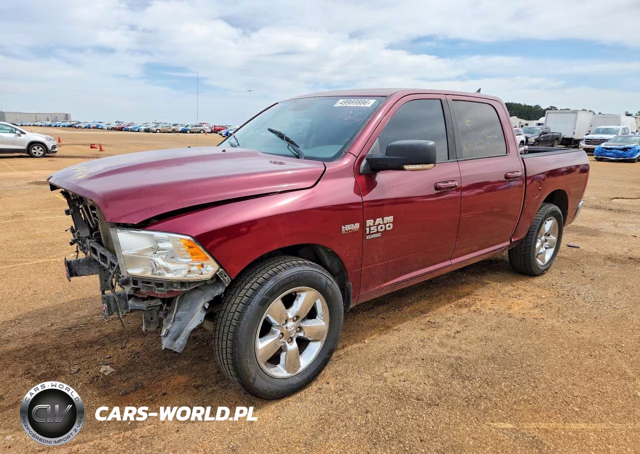 2019 Ram 1500 Classic Slt VIN:1C6RR6LT0KS573940 - 1