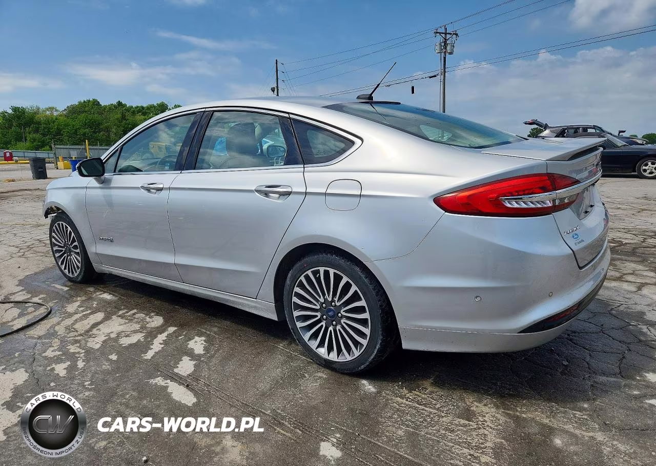 2017 Ford Fusion Titanium Hev VIN:3FA6P0RU1HR320828 - 2