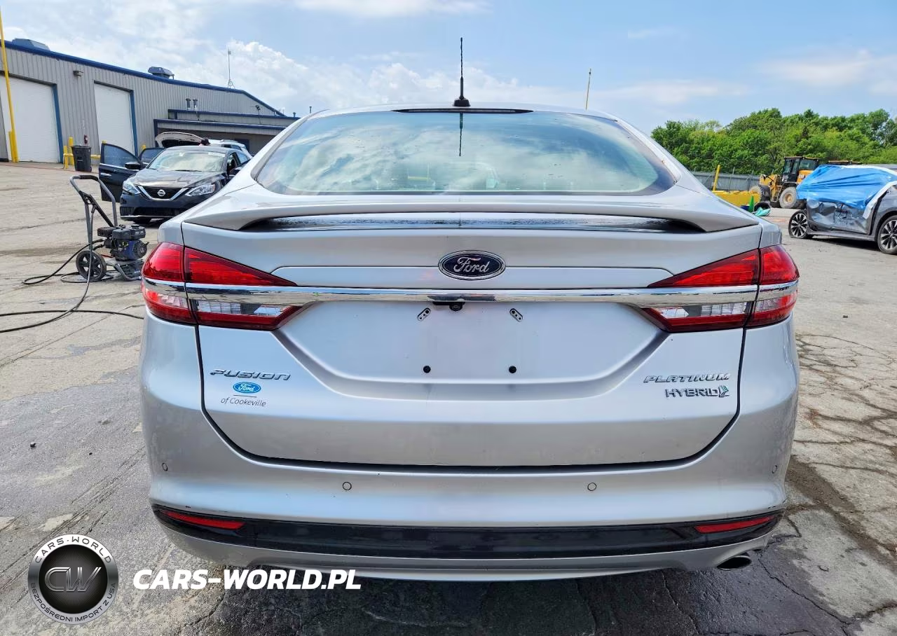 2017 Ford Fusion Titanium Hev VIN:3FA6P0RU1HR320828 - 6