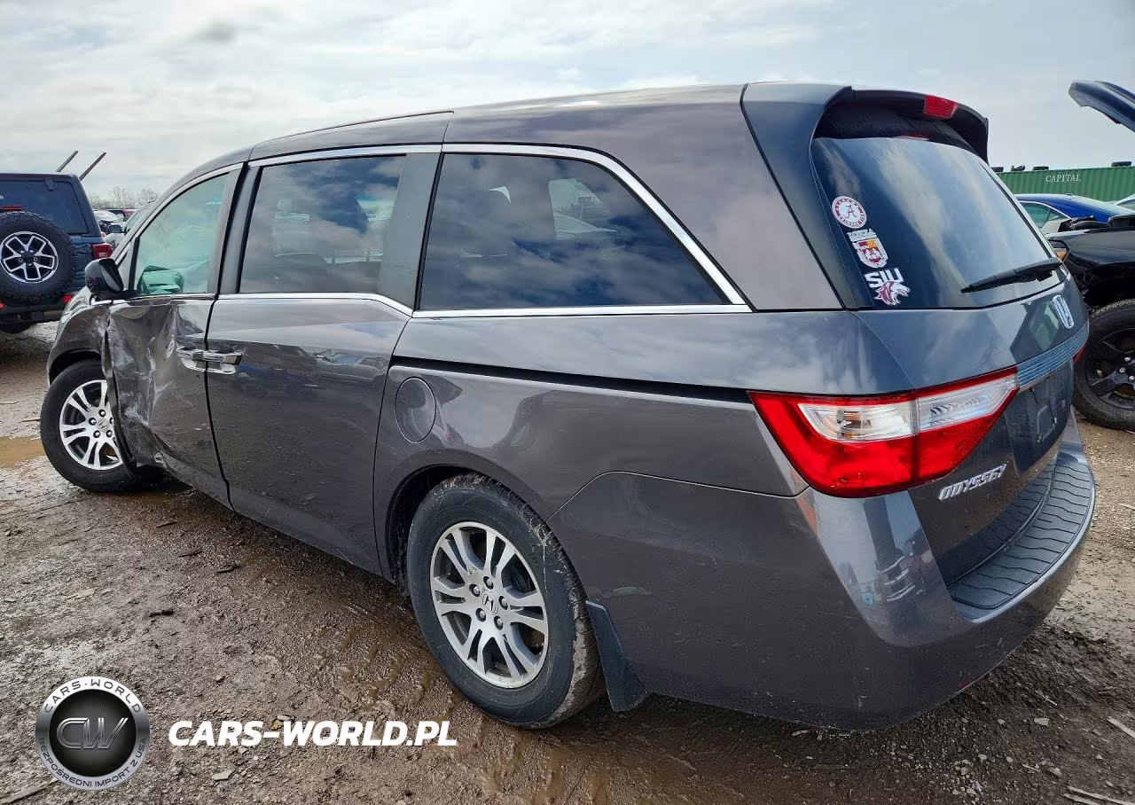 2011 Honda Odyssey Exl VIN:5FNRL5H69BB053594 - 2