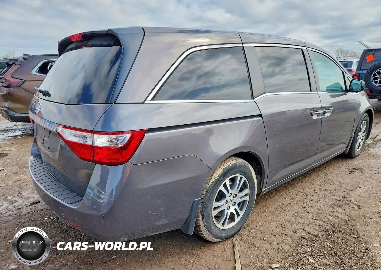 2011 Honda Odyssey Exl VIN:5FNRL5H69BB053594 - 3