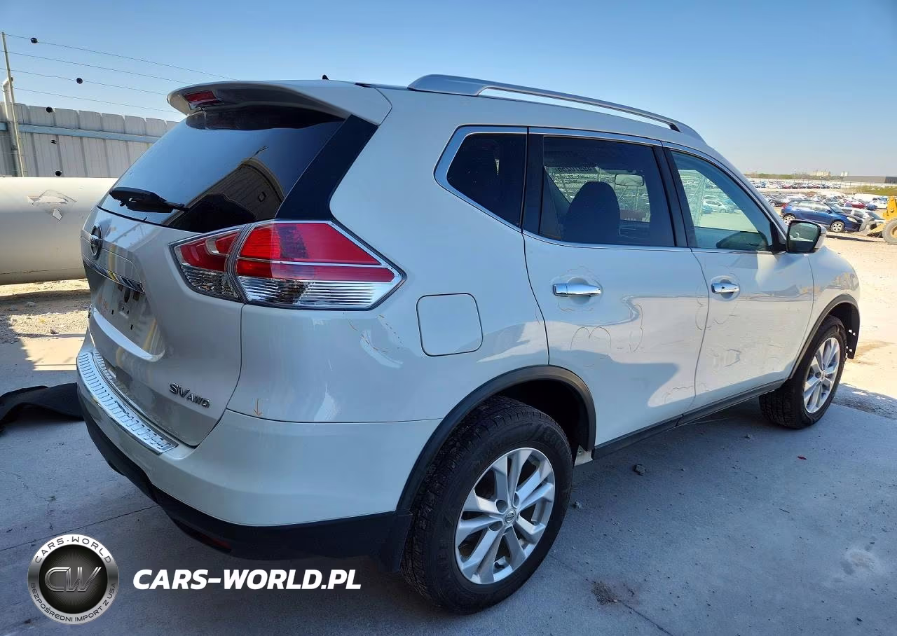 2016 Nissan Rogue Sv VIN:KNMAT2MV4GP693332 - 3