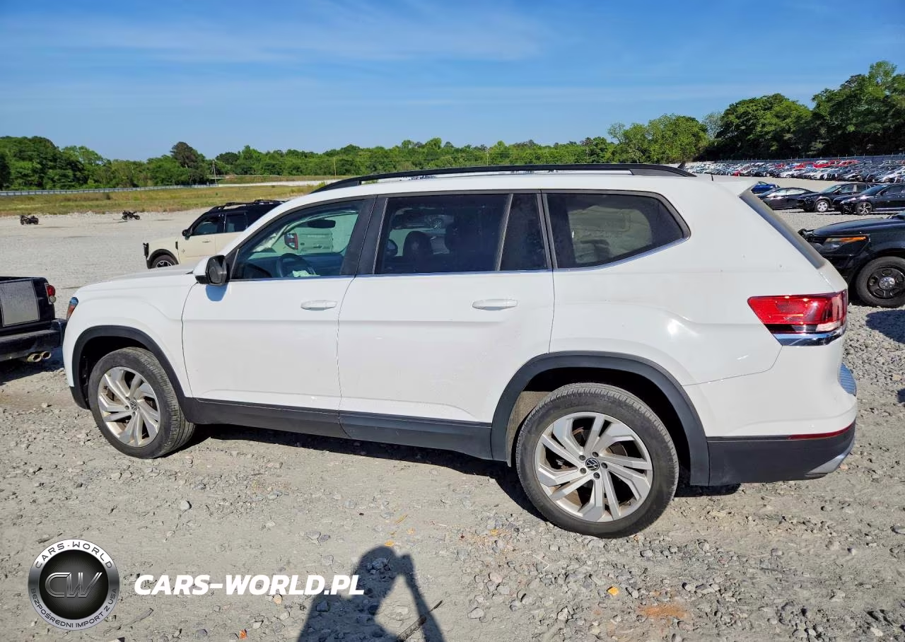 2021 Volkswagen Atlas Se VIN:1V2JR2CA5MC537332 - 2