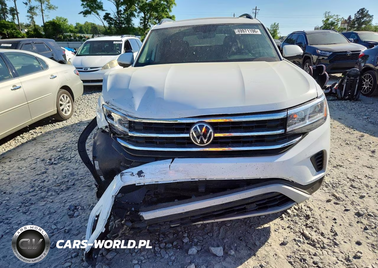 2021 Volkswagen Atlas Se VIN:1V2JR2CA5MC537332 - 5