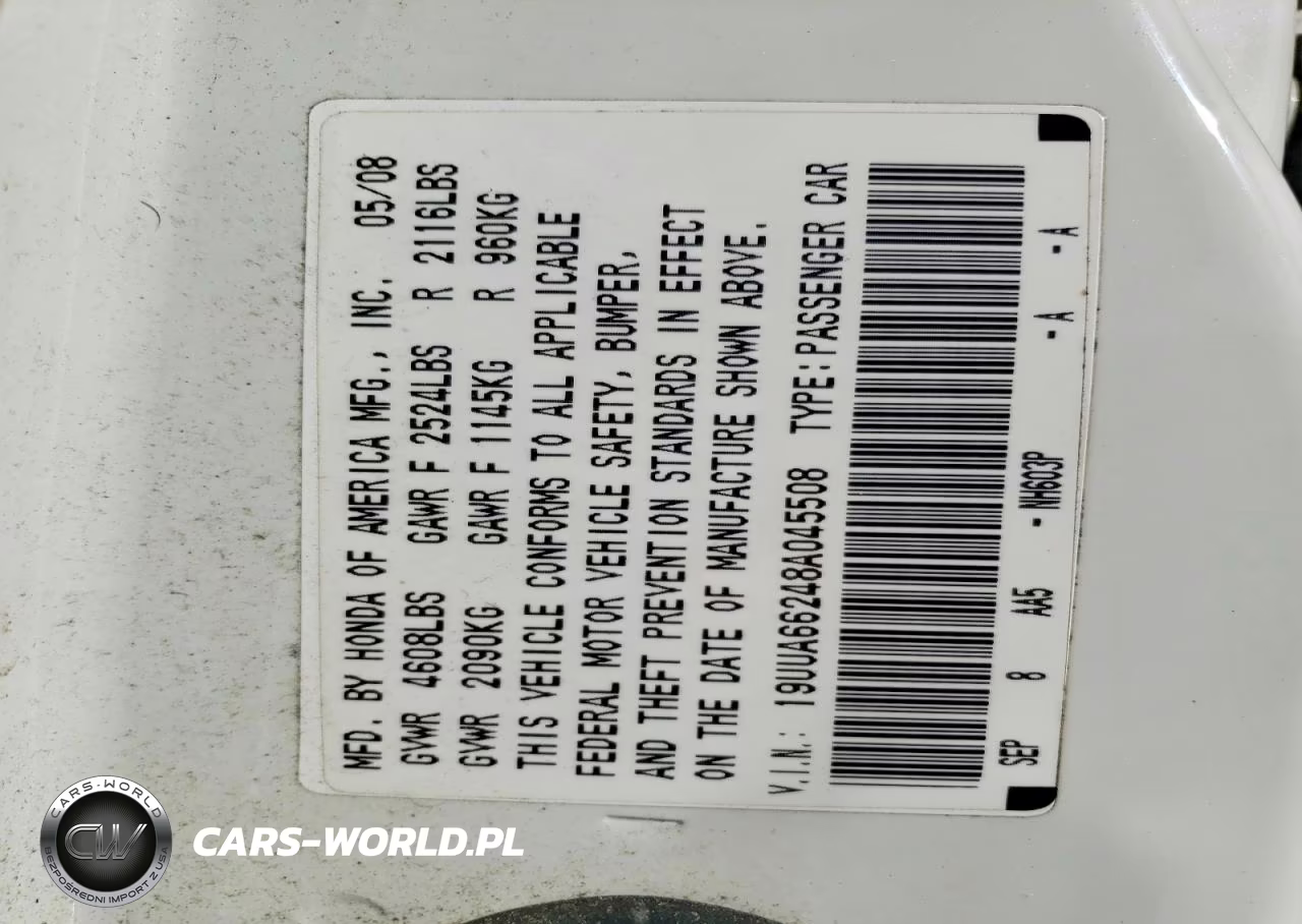 2008 Acura Tl VIN:19UUA66248A045508 - 12