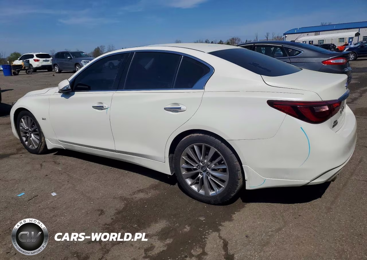 2018 Infiniti Q50 3.0T Luxe VIN:JN1EV7AR1JM611908 - 2