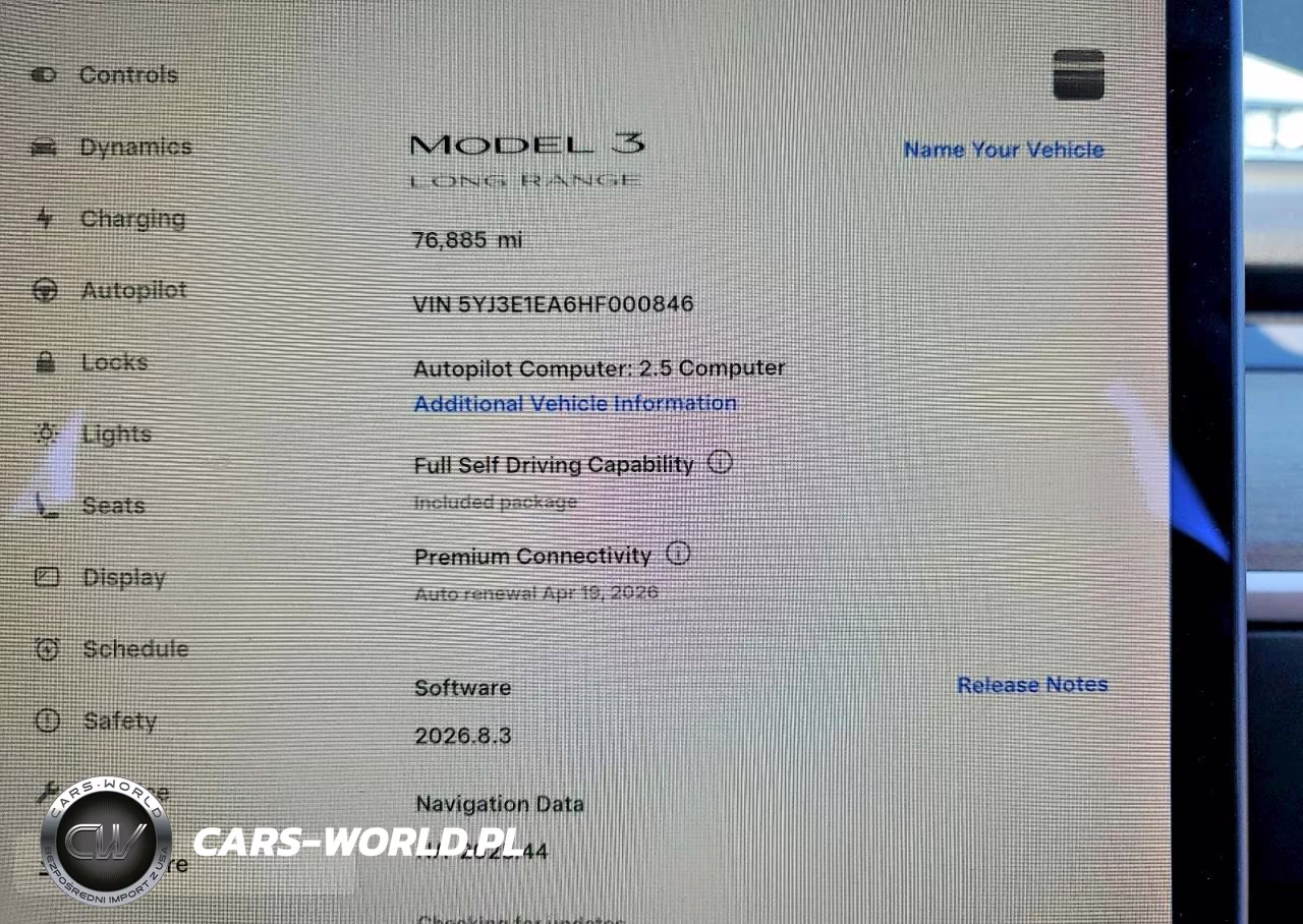 2017 Tesla Model 3 VIN:5YJ3E1EA6HF000846 - 9