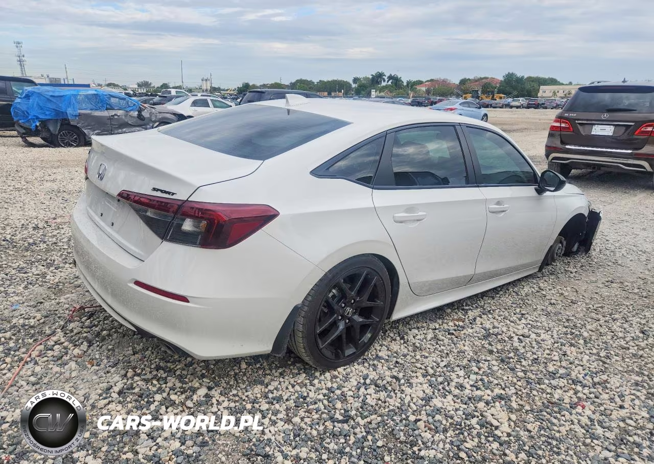 2026 Honda Civic Sport VIN:2HGFE2F56TH511384 - 3