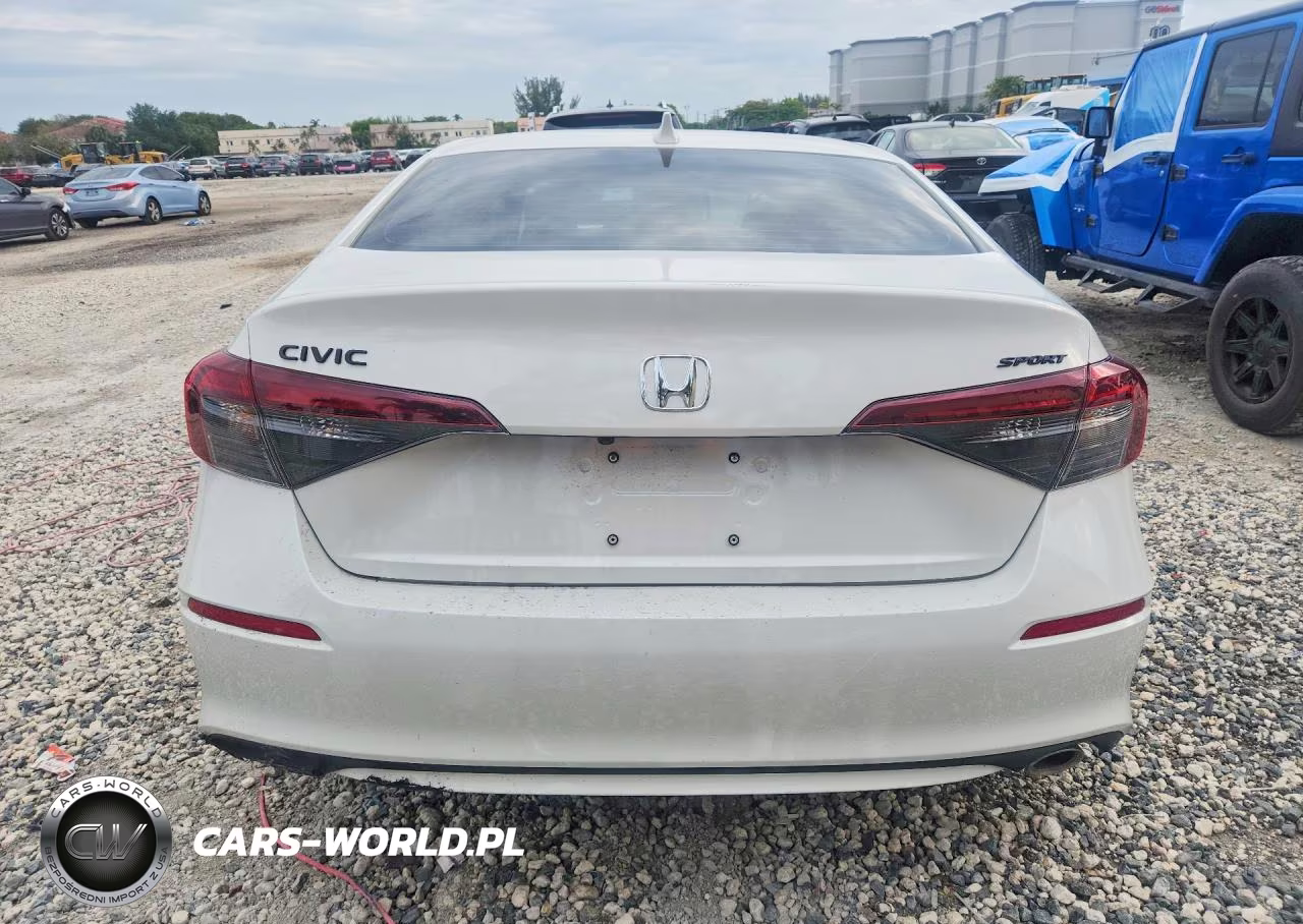 2026 Honda Civic Sport VIN:2HGFE2F56TH511384 - 6