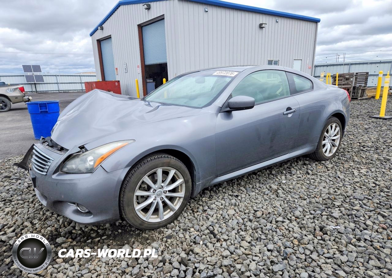 2012 Infiniti G37 Coupe X