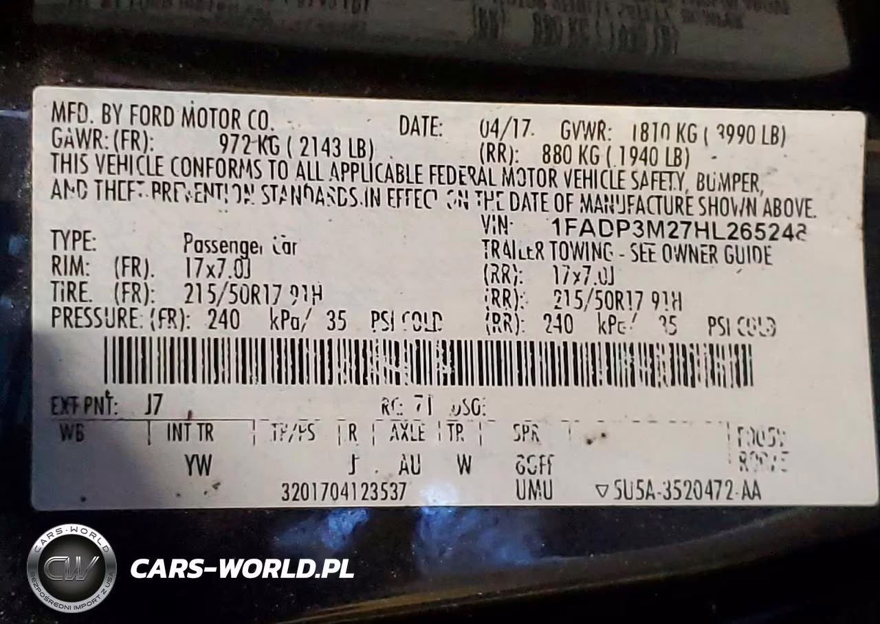 2017 Ford Focus Sel VIN:1FADP3M27HL265248 - 13