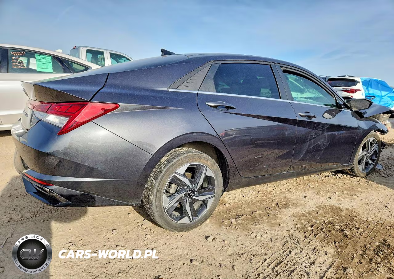 2021 Hyundai Elantra Sel VIN:5NPLN4AG4MH018642 - 3