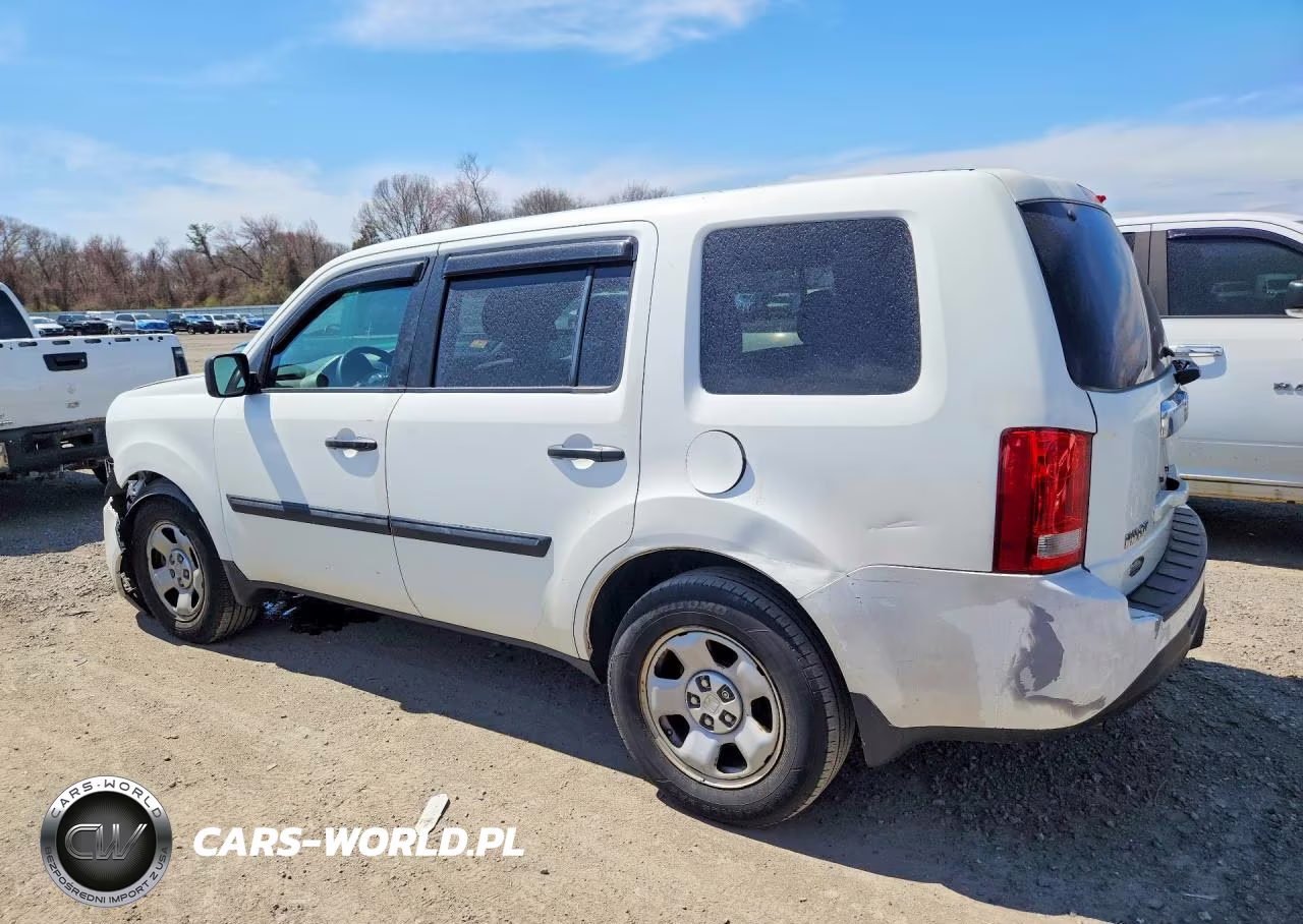 2015 Honda Pilot Lx VIN:5FNYF4H24FB071811 - 2