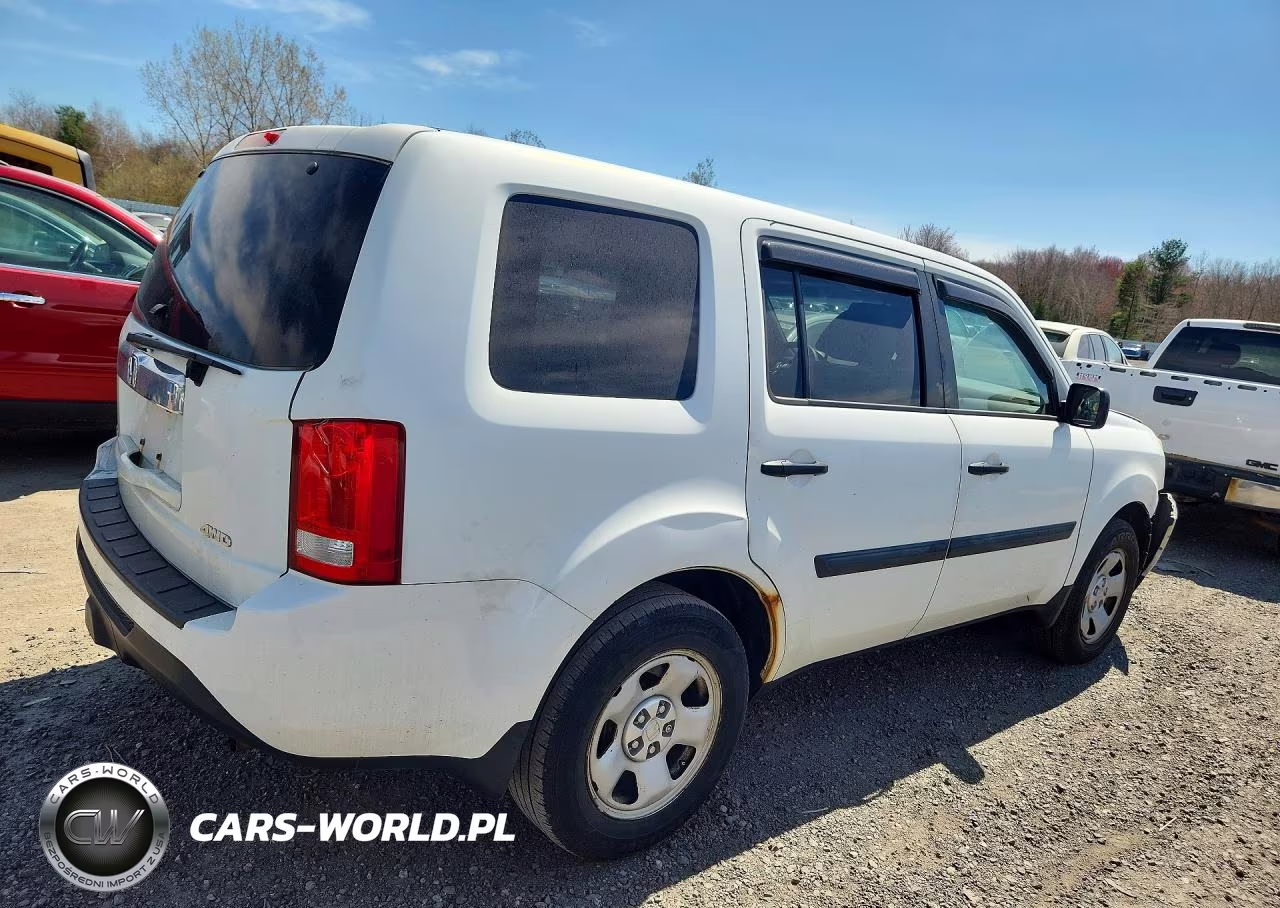 2015 Honda Pilot Lx VIN:5FNYF4H24FB071811 - 3