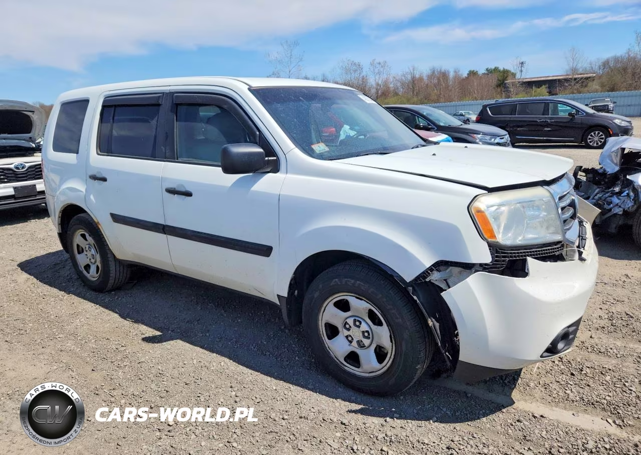 2015 Honda Pilot Lx VIN:5FNYF4H24FB071811 - 4