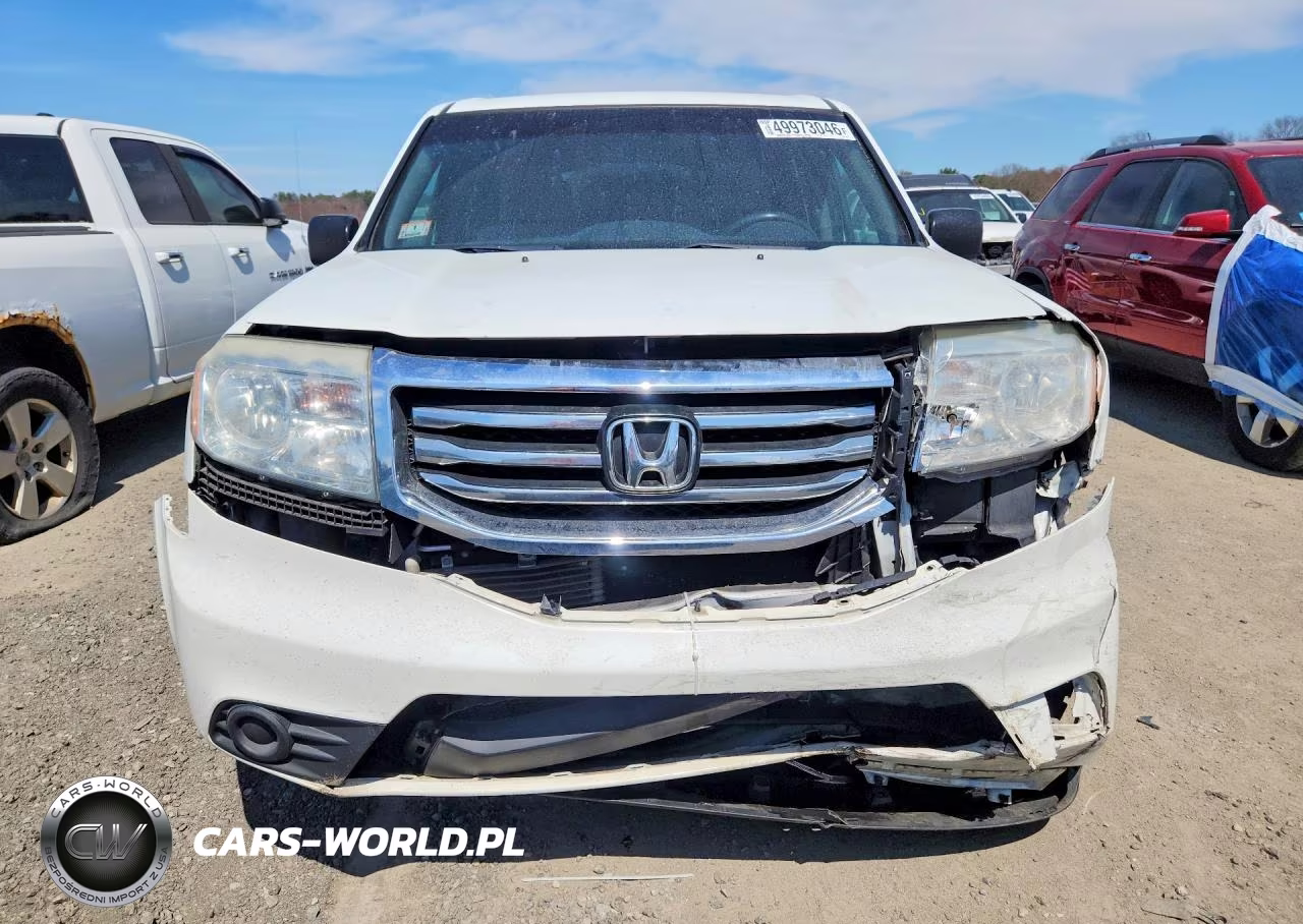2015 Honda Pilot Lx VIN:5FNYF4H24FB071811 - 5