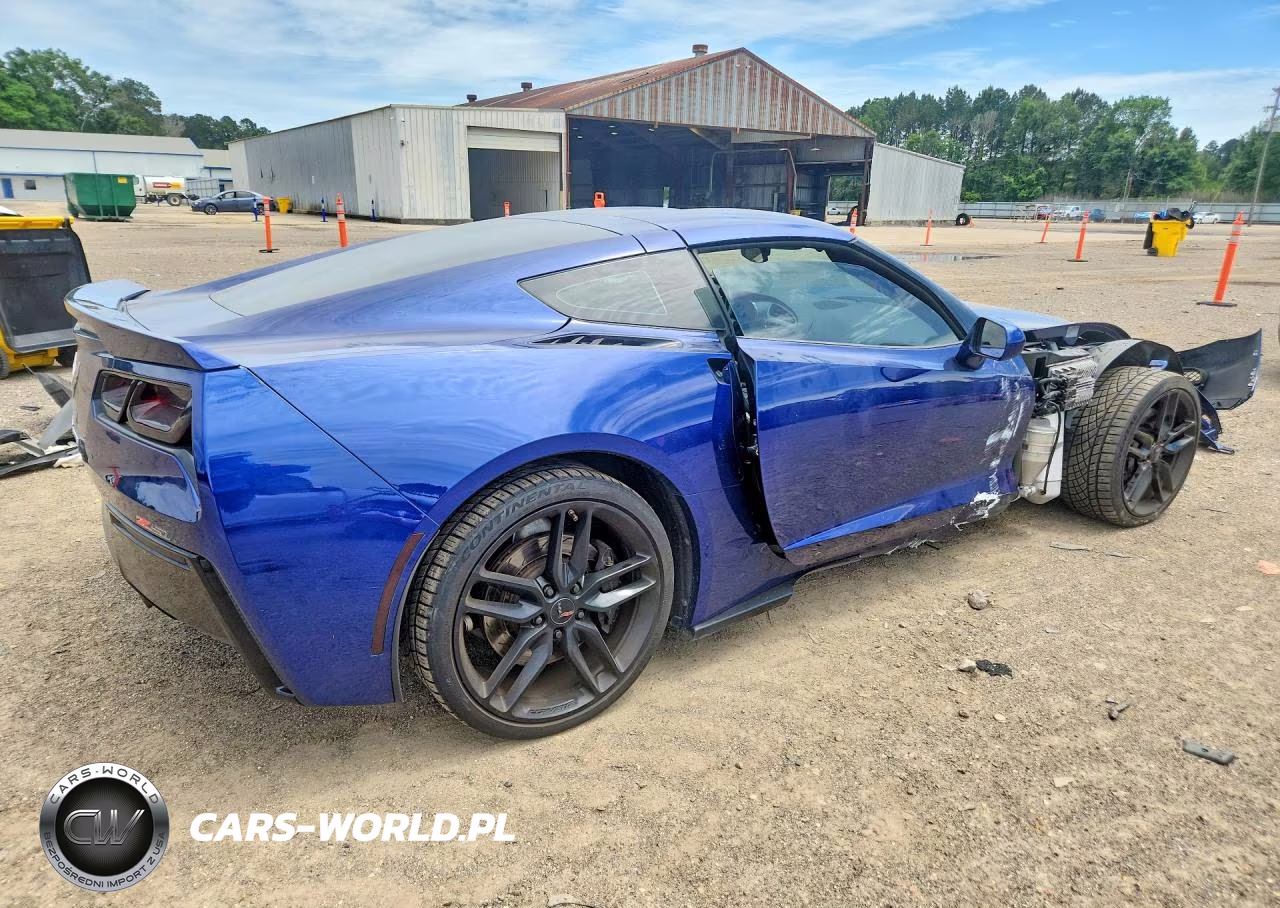 2017 Chevrolet Corvette Stingray Z51 1Lt VIN:1G1YG2D76H5107062 - 3