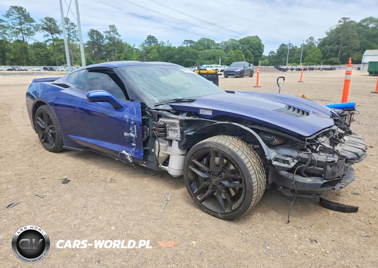 2017 Chevrolet Corvette Stingray Z51 1Lt VIN:1G1YG2D76H5107062 - 4
