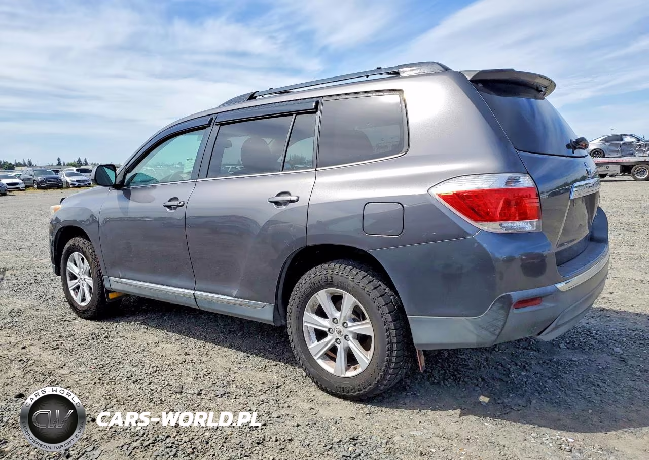 2012 Toyota Highlander Se VIN:5TDBK3EH2CS127370 - 2